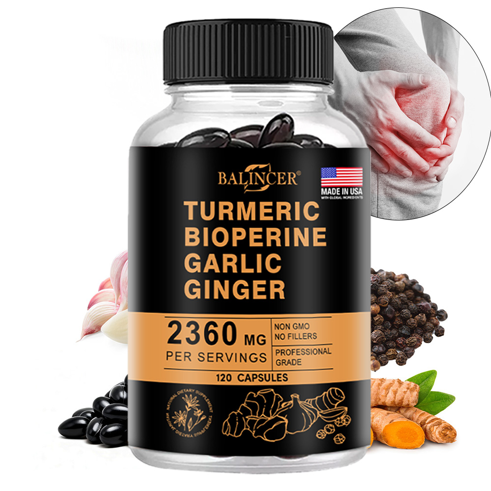 Turmeric Ginger Capsules 2360m - đánh giá và giá Turmeric Curcumin Capsule