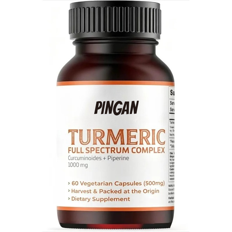 Turmeric Capsules 1000mg Conta - đánh giá và giá Turmeric Curcumin Capsule