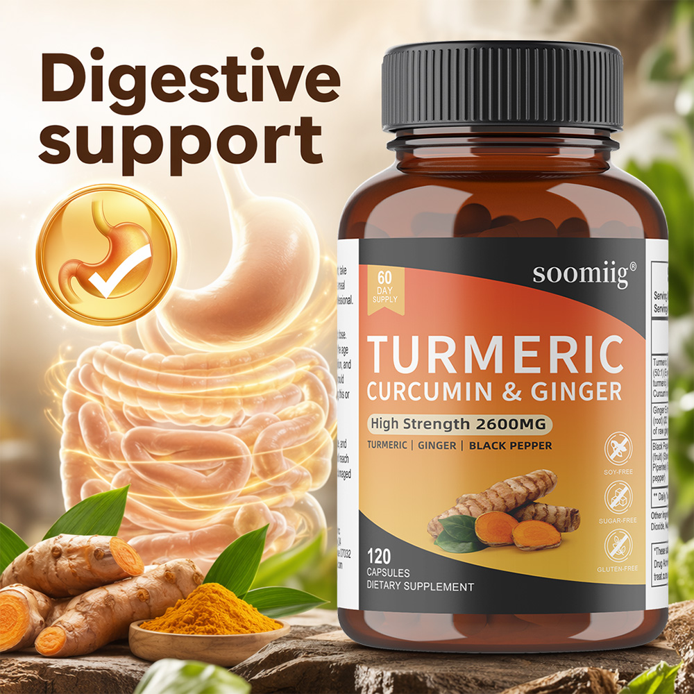 Turmeric Ginger & Black Pepper - đánh giá và giá Turmeric Curcumin Capsule