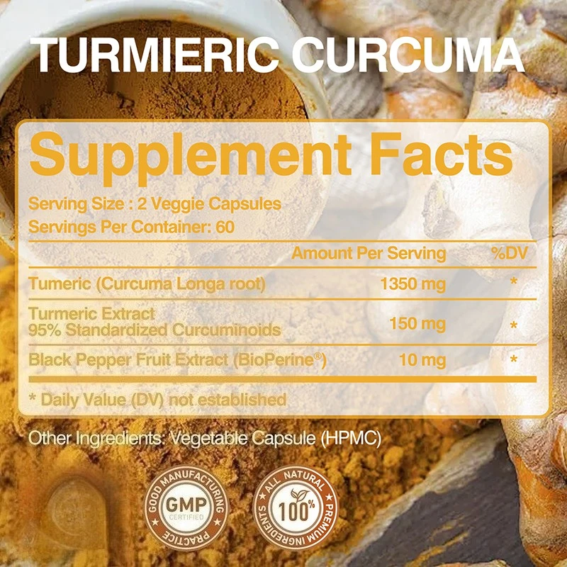 Turmeric Curcumin Capsules - H - đánh giá và giá Turmeric Curcumin Capsule