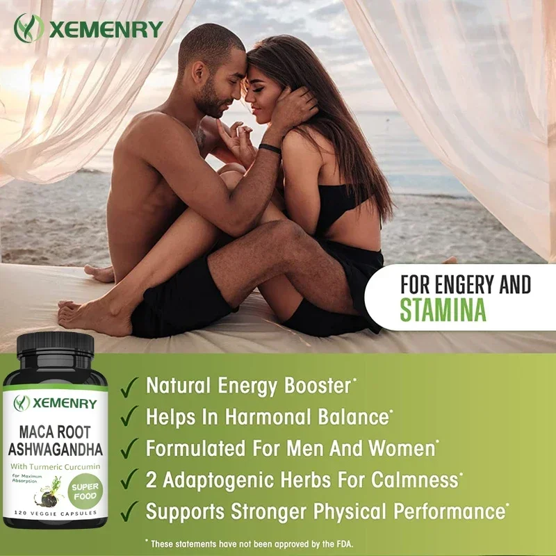 Men's Supplement - Maca Root + - đánh giá và giá Turmeric Curcumin Capsule