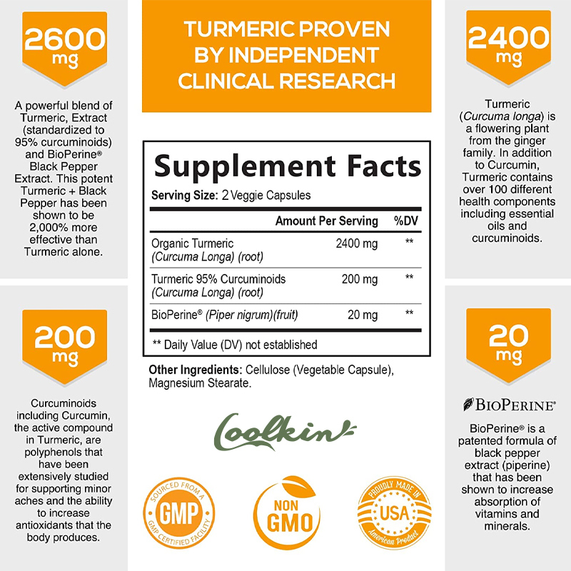 Curcumin Capsules, Natural Joi - đánh giá và giá Turmeric Curcumin Capsule