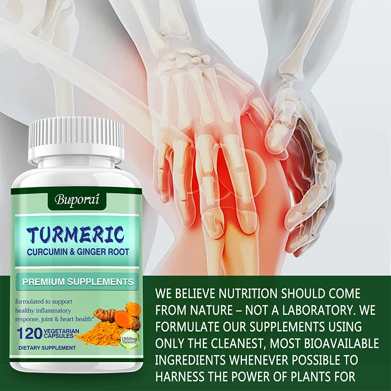 Turmeric Curcumin + Ginger Roo - đánh giá và giá Turmeric Curcumin Capsule